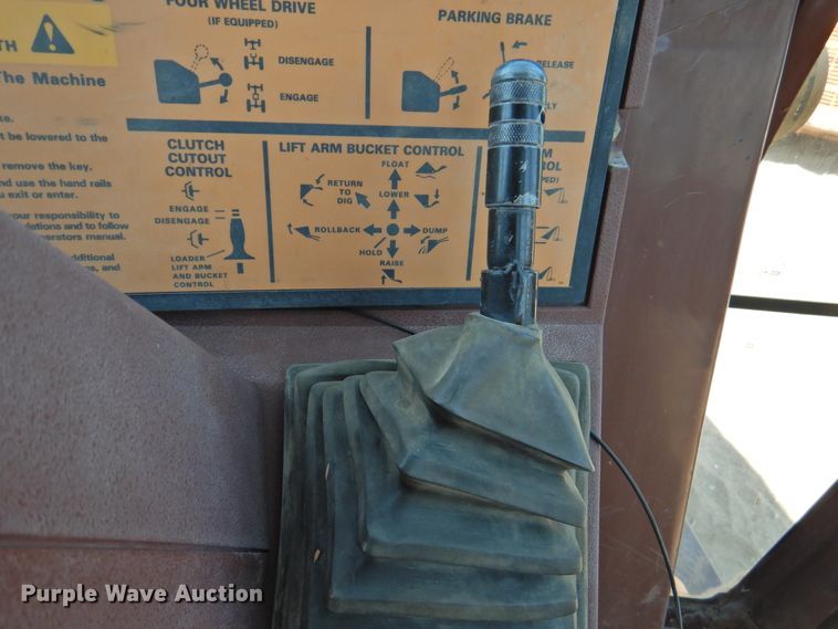 image for item HO9930 1993 Case 580 Super K  backhoe