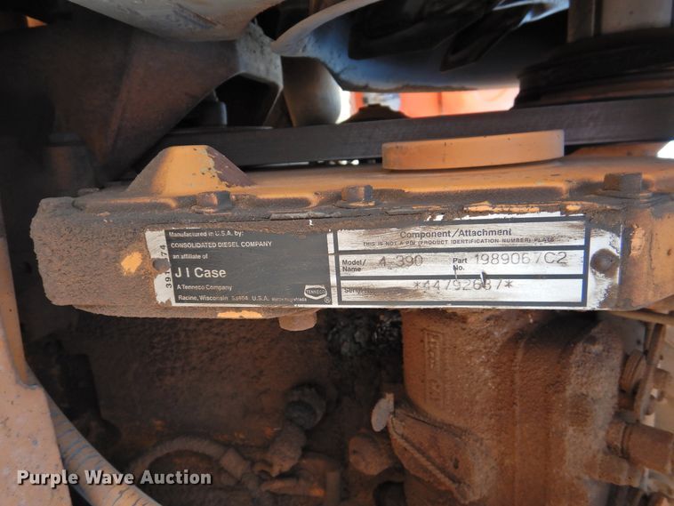 image for item HO9930 1993 Case 580 Super K  backhoe