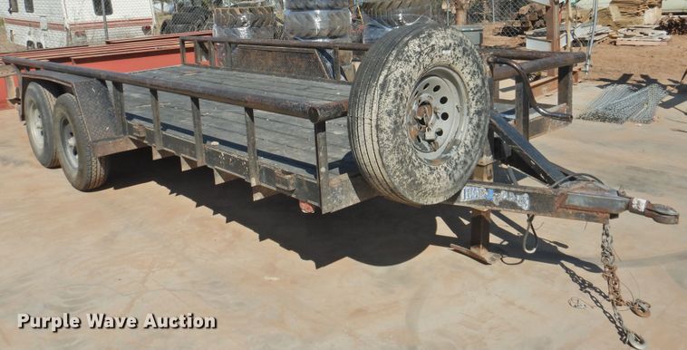 image for item HO9931 2009 Texas Bragg utility trailer
