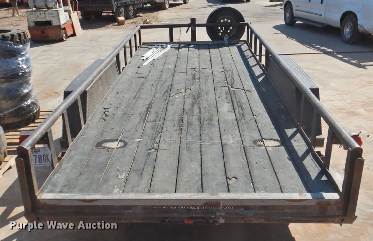 image for item HO9931 2009 Texas Bragg utility trailer