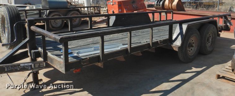 image for item HO9931 2009 Texas Bragg utility trailer