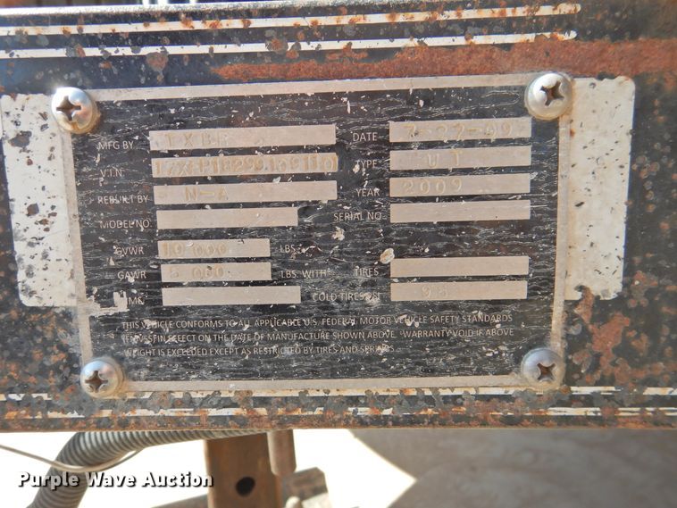 image for item HO9931 2009 Texas Bragg utility trailer