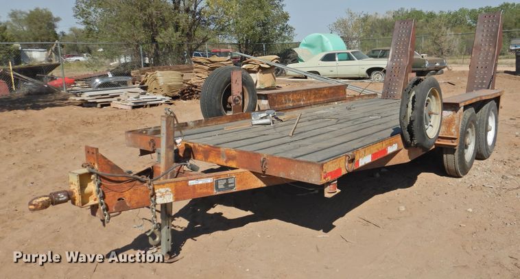 image for item HO9932 1992 Belshe EQ-TRL utility trailer