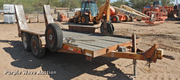 image for item HO9932 1992 Belshe EQ-TRL utility trailer