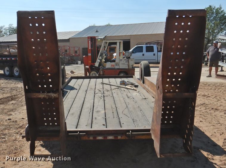 image for item HO9932 1992 Belshe EQ-TRL utility trailer