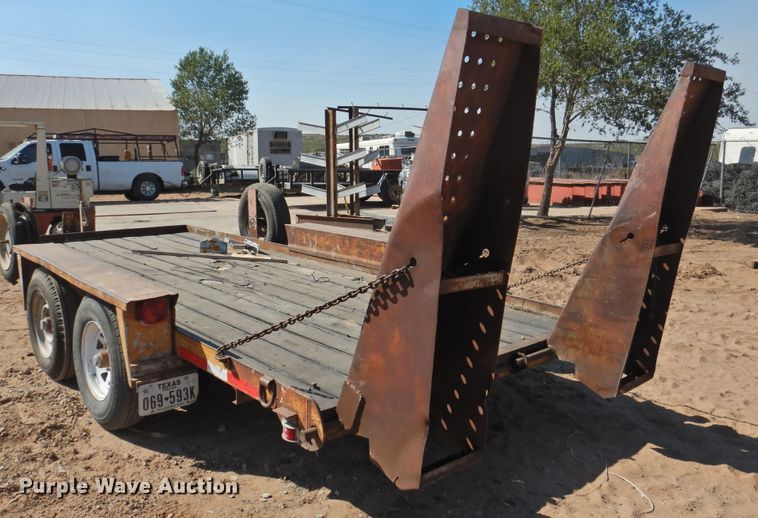 image for item HO9932 1992 Belshe EQ-TRL utility trailer