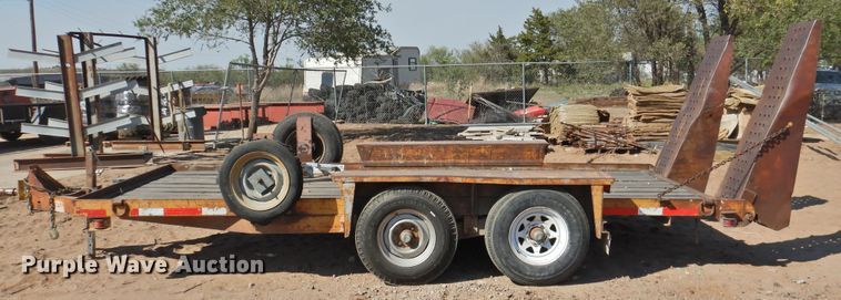 image for item HO9932 1992 Belshe EQ-TRL utility trailer