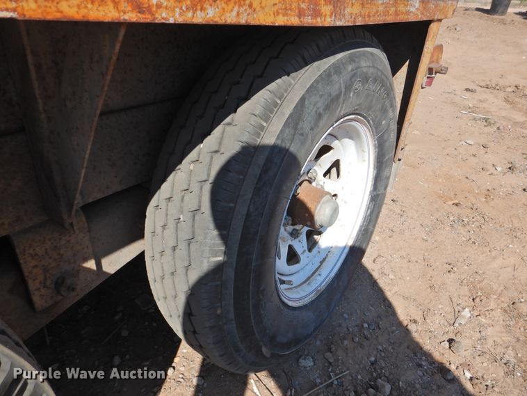 image for item HO9932 1992 Belshe EQ-TRL utility trailer