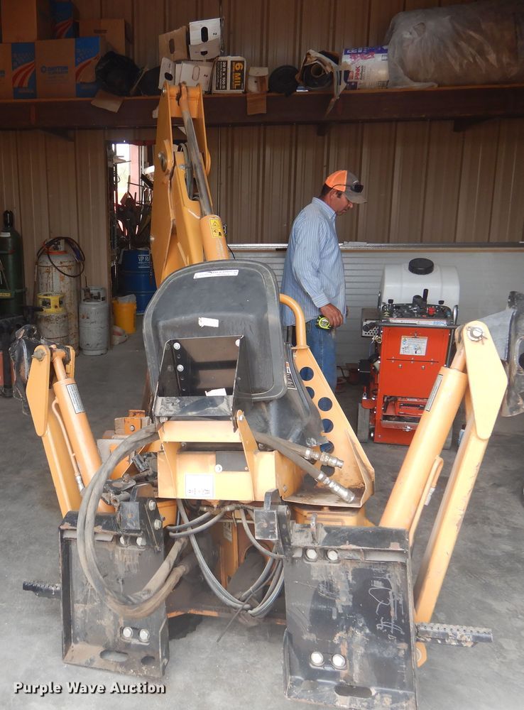 image for item HO9934 Bradco 8611X skid steer backhoe attachment