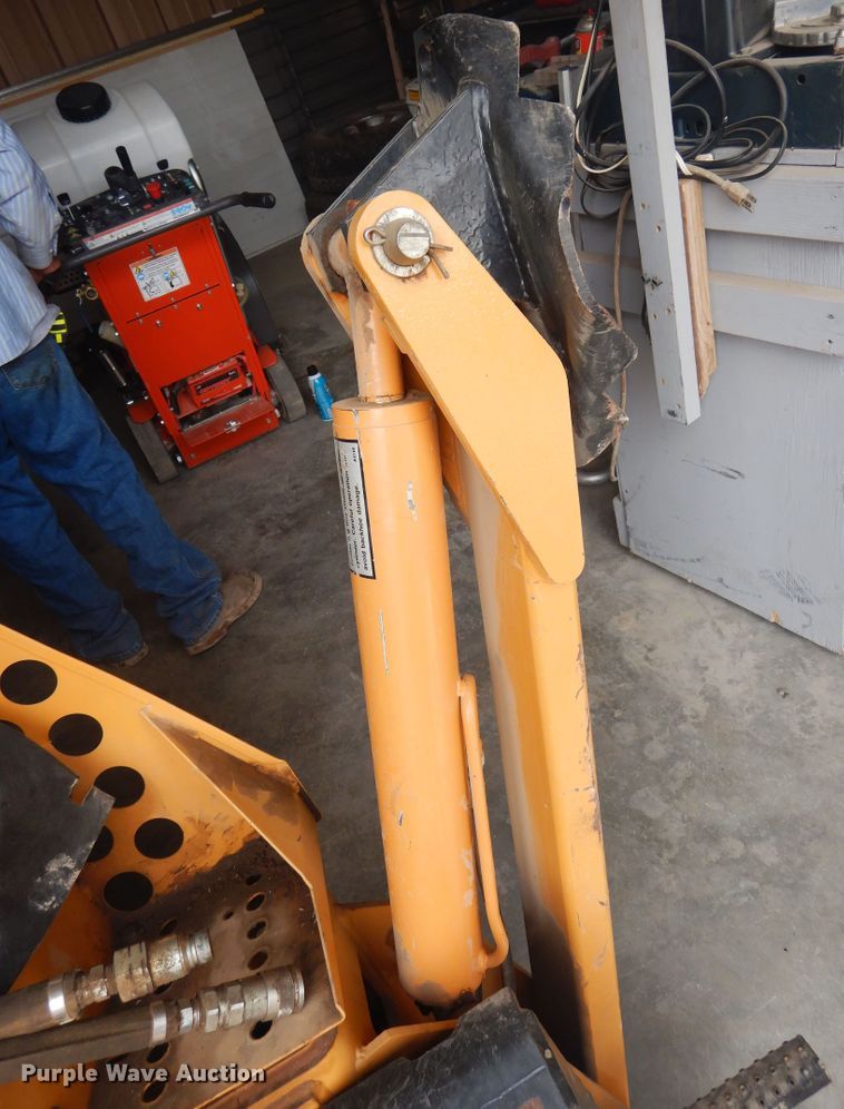 image for item HO9934 Bradco 8611X skid steer backhoe attachment