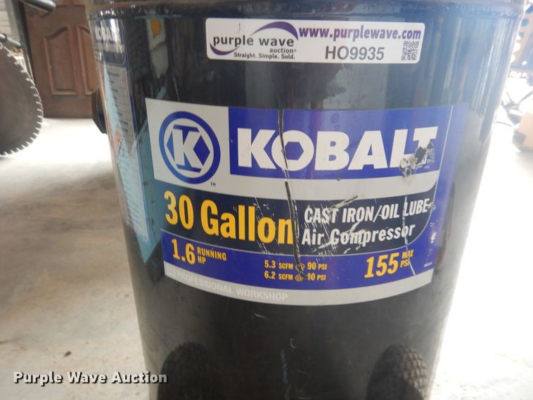 image for item HO9935 Kobalt 221495  air compressor