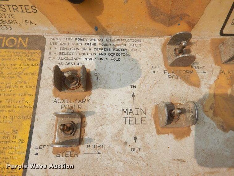 image for item HO9941 1990 JLG Topgun 60HA  boom lift