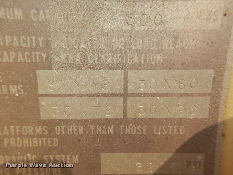 image for item HO9941 1990 JLG Topgun 60HA  boom lift