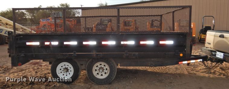 image for item HO9948 2006 PJ Trailers dump trailer