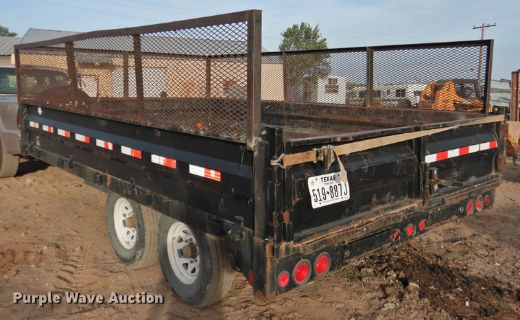 image for item HO9948 2006 PJ Trailers dump trailer