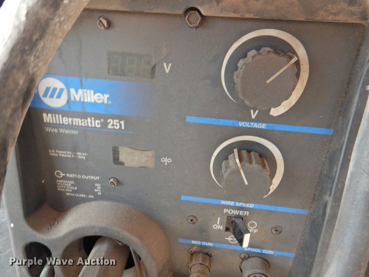 image for item HO9952 Miller MillerMatic 251 wire welder
