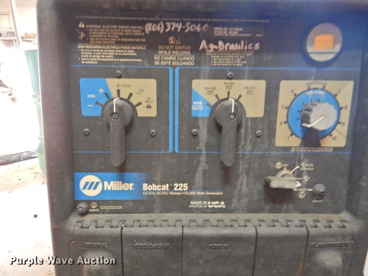 image for item HO9953 Miller Bobcat 250 welder/generator