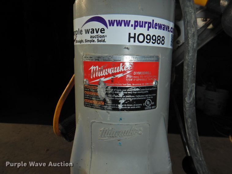 image for item HO9988 Milwaukee Dymodrill core drill