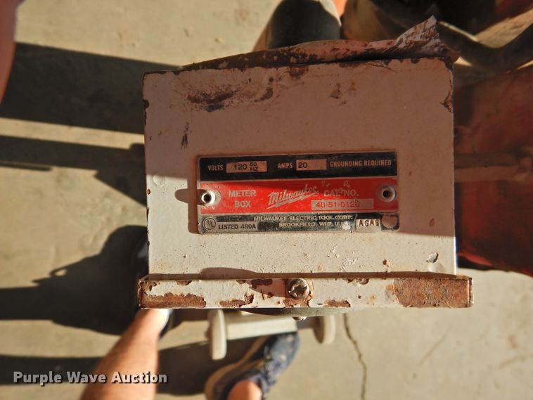 image for item HO9989 Milwaukee Dymodrill core drill