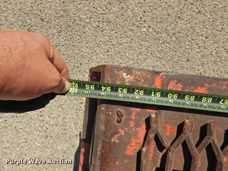 image for item HU9501 1990 Trail King drop deck equipment trailer