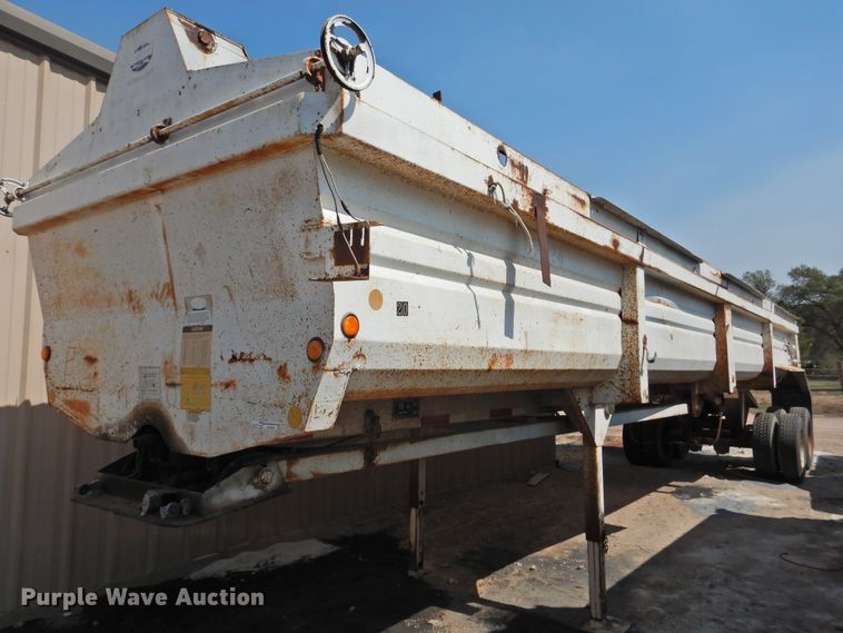 image for item HU9502 1999 Lufkin ULDI1-38 end dump trailer
