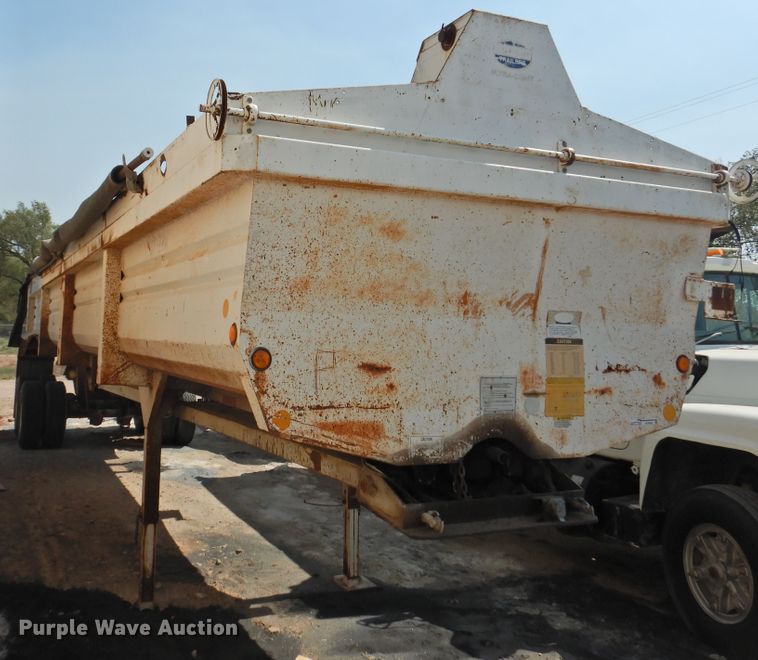 image for item HU9502 1999 Lufkin ULDI1-38 end dump trailer