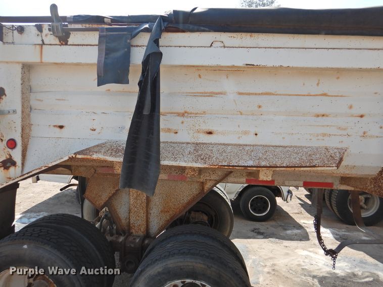 image for item HU9502 1999 Lufkin ULDI1-38 end dump trailer