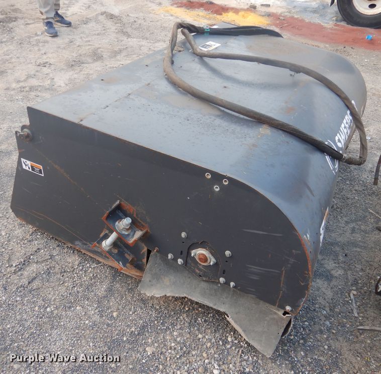 image for item HU9504 2008 Sweepster 20072M-0022 skid steer sweeper