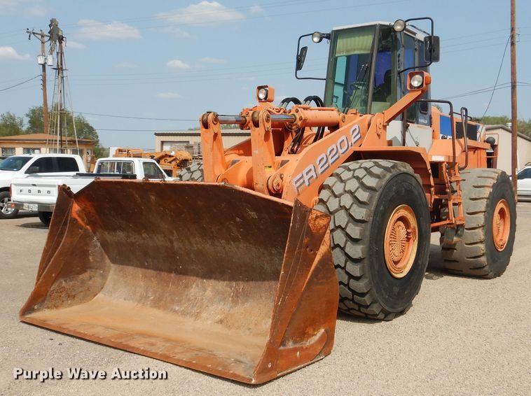 image for item HU9508 1996 Fiat-Allis FR220.2  wheel loader
