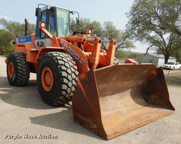 image for item HU9508 1996 Fiat-Allis FR220.2  wheel loader