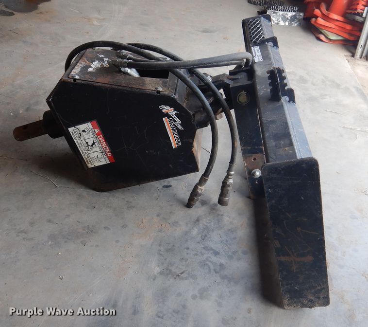 image for item HU9515 Mcmillen Extreme Duty skid steer auger