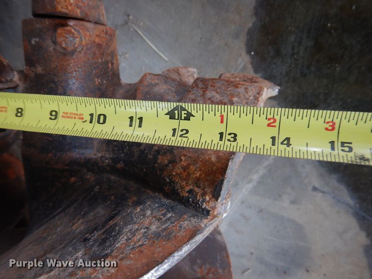 image for item HU9515 Mcmillen Extreme Duty skid steer auger