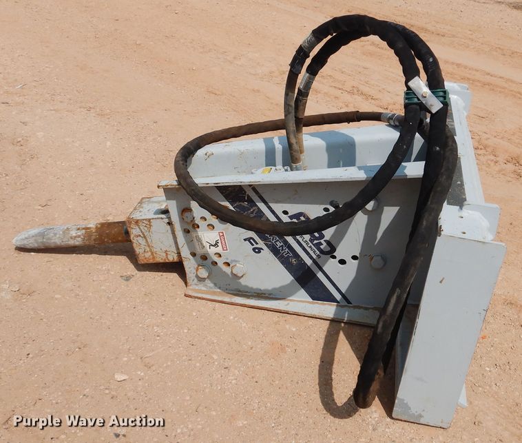 image for item HU9518 FRD F6SS skid steer breaker
