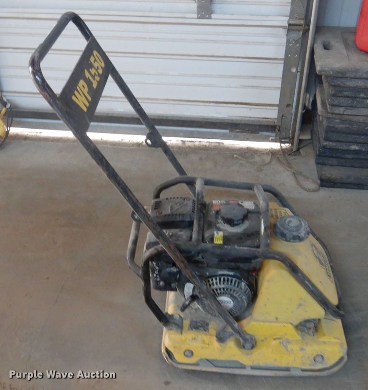 image for item HU9524 2008 Wacker Neuson WP1550AW plate compactor