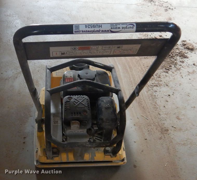 image for item HU9524 2008 Wacker Neuson WP1550AW plate compactor