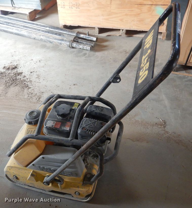 image for item HU9524 2008 Wacker Neuson WP1550AW plate compactor