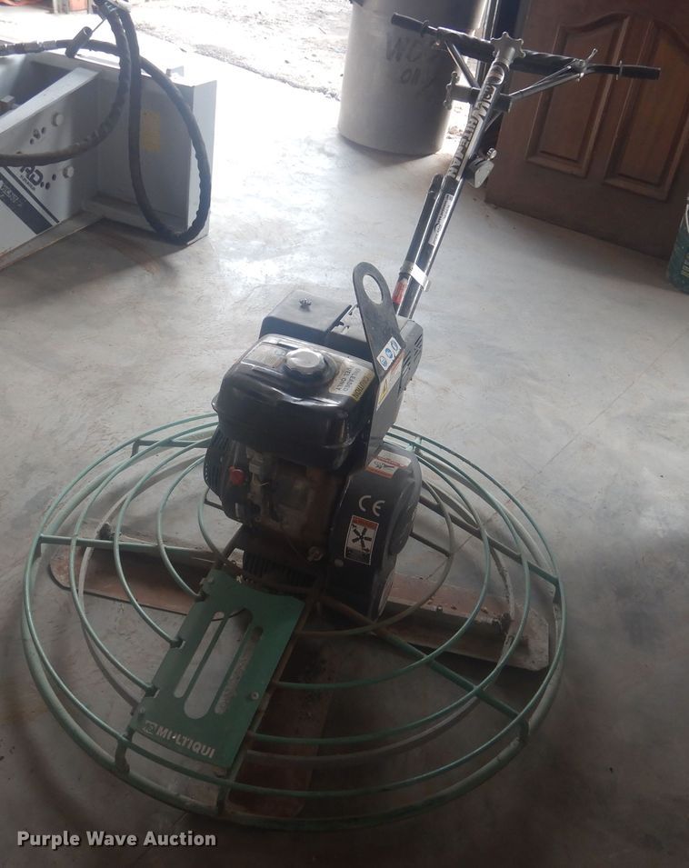 Multiquip B46H90 power trowel in Amarillo, TX Item HU9525 sold Purple Wave