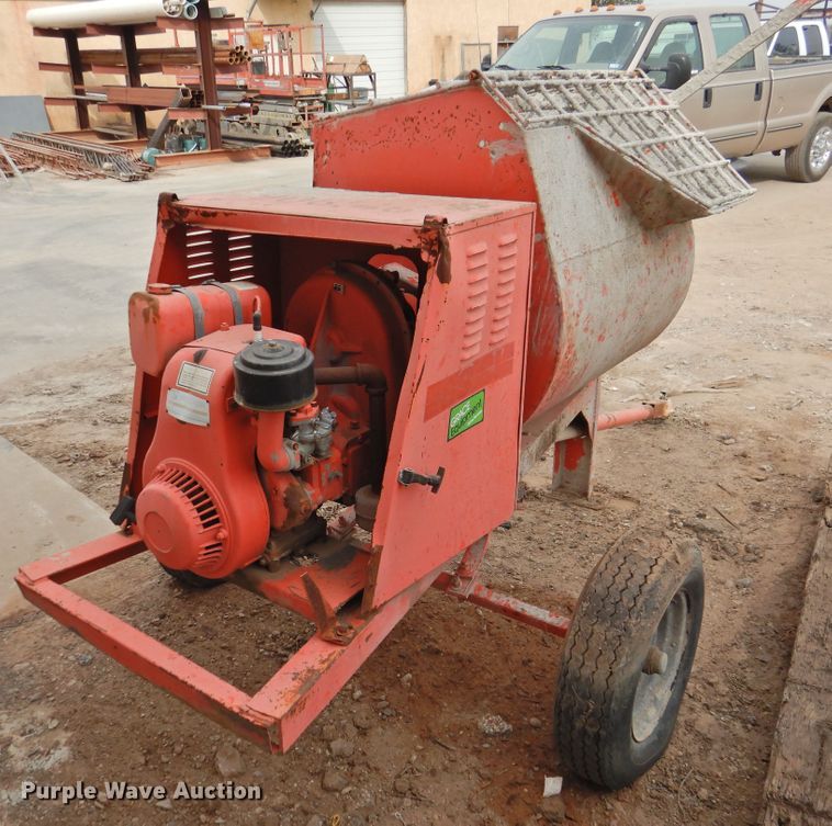 Essick 120W concrete mixer in Amarillo, TX Item HU9548 sold Purple Wave