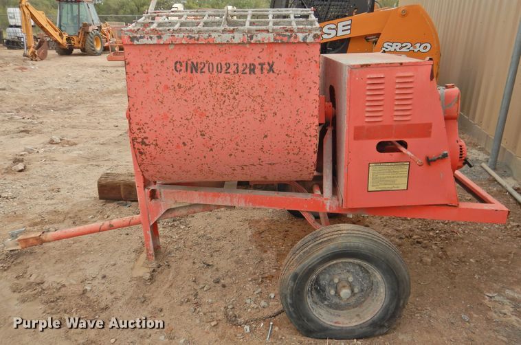 Essick 120W concrete mixer in Amarillo, TX Item HU9548 sold Purple Wave