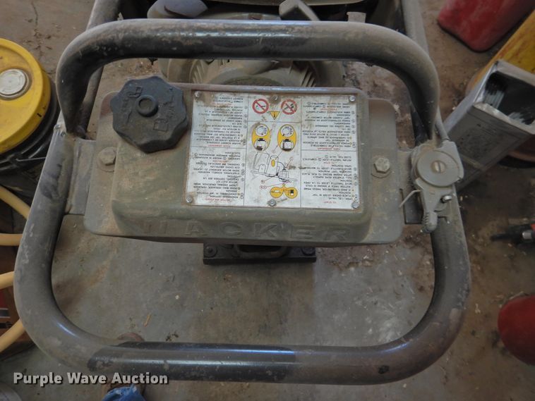 image for item HU9559 Wacker Neuson BS62Y plate compactor