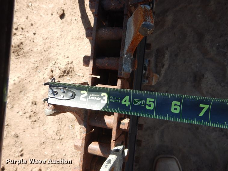 image for item HU9598 Bradco 625 skid steer trencher