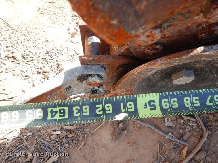 image for item HU9598 Bradco 625 skid steer trencher