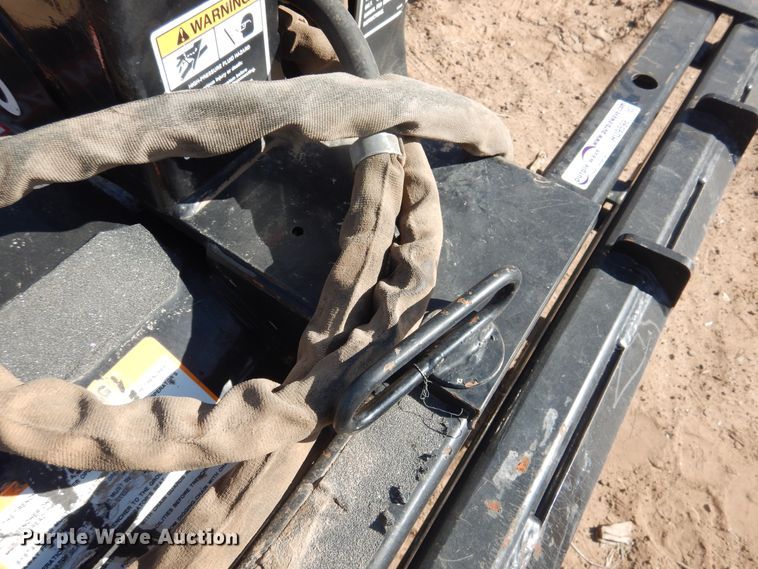 image for item HU9598 Bradco 625 skid steer trencher