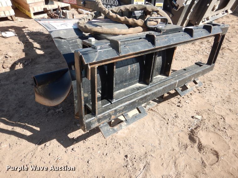 image for item HU9598 Bradco 625 skid steer trencher