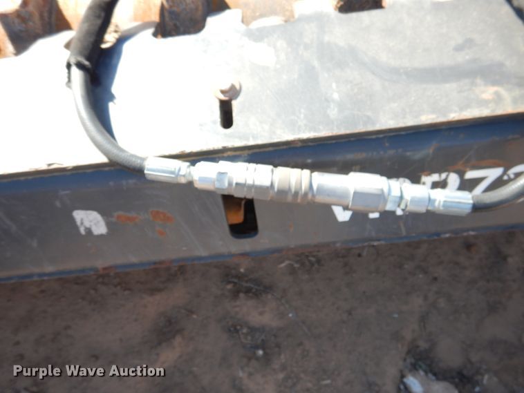 image for item HU9599 2015 Bradco VRP73 skid steer vibratory roller