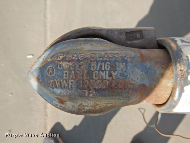 image for item HU9602 2009 Texas Bragg utility trailer