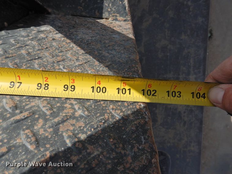 image for item HU9602 2009 Texas Bragg utility trailer