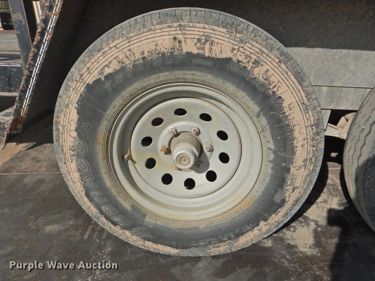 image for item HU9602 2009 Texas Bragg utility trailer