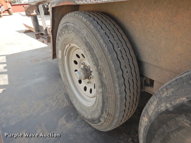 image for item HU9602 2009 Texas Bragg utility trailer