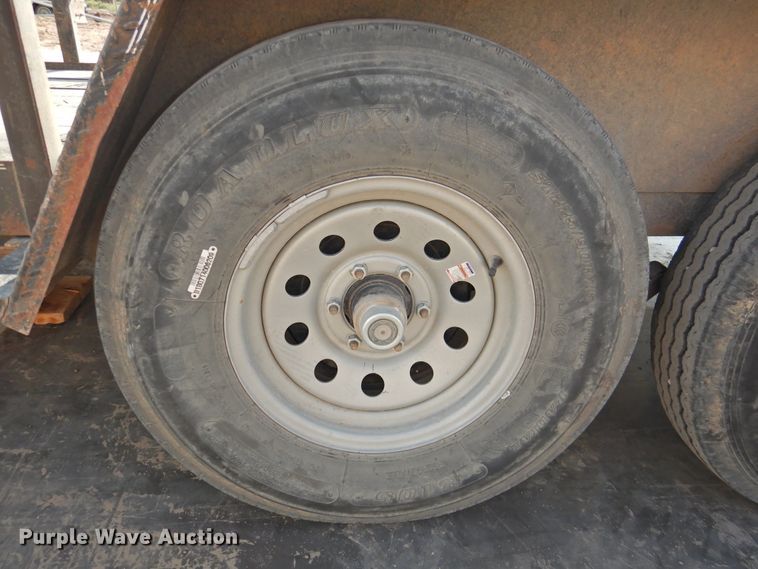 image for item HU9602 2009 Texas Bragg utility trailer